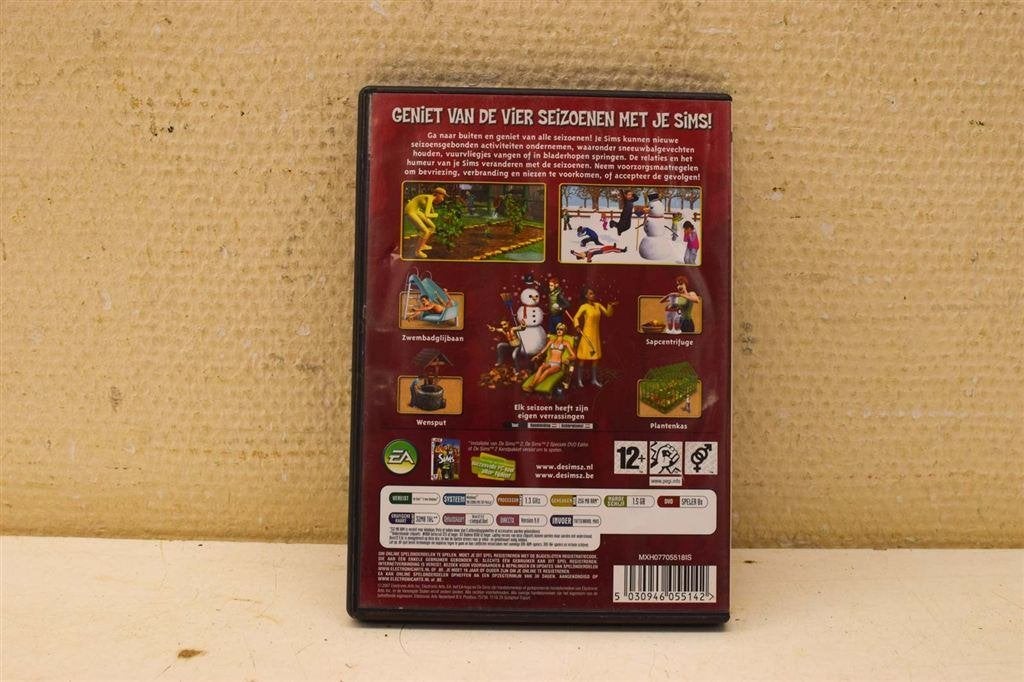 pc dvd rom De Sims 2 seizoenen 47740, Spelcomputers en Games, Gebruikt, 1 speler, Ophalen of Verzenden, Vanaf 3 jaar