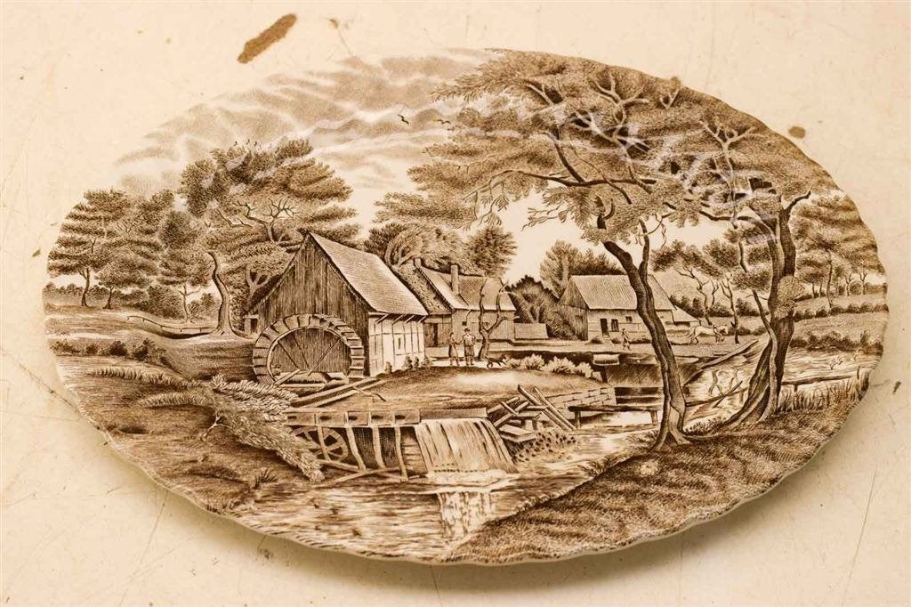 Johnson Brothers porseleinen ovenschaal 48956, Gebruikt, Ophalen of Verzenden, Bord(en), Overige stijlen