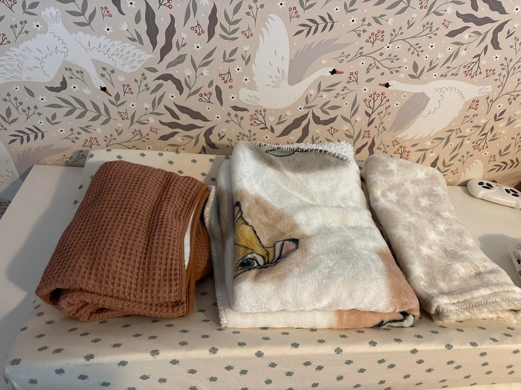 Babydekens Hema/Disney - Zacht en Comfortabel, Ophalen of Verzenden, Gebruikt, 85 tot 100 cm, Deken