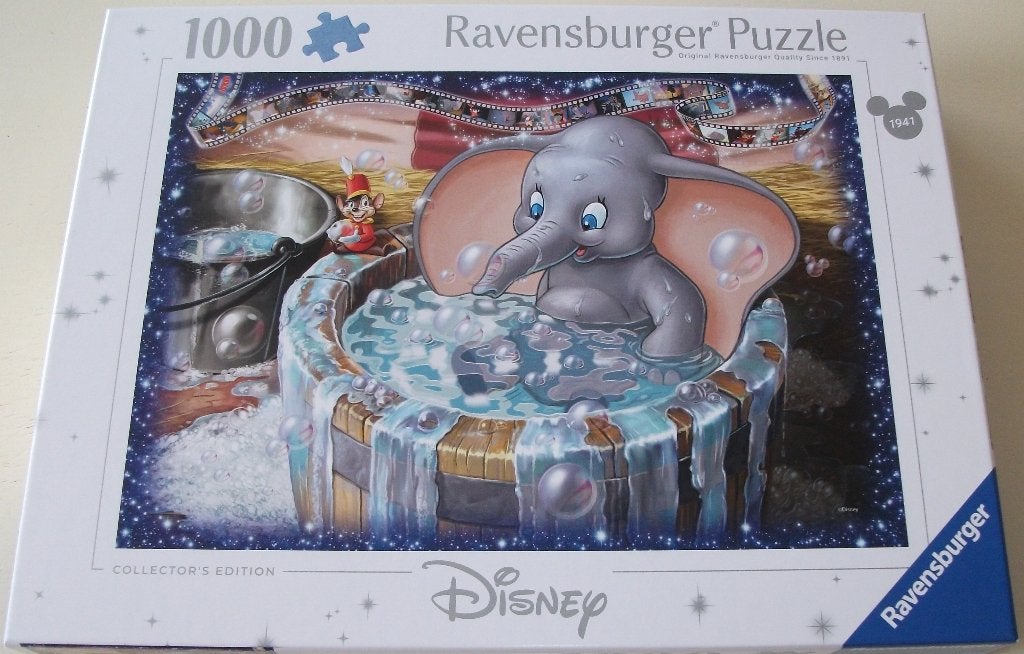 Puzzel *** DUMBO *** 1000 stukjes Walt Disney, Ophalen of Verzenden, 500 t/m 1500 stukjes, Zo goed als nieuw, Legpuzzel