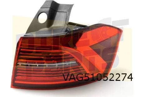 Volkswagen Passat (10/14 - 9/19) achterlicht Links buiten (V, -, -, Nieuw, -