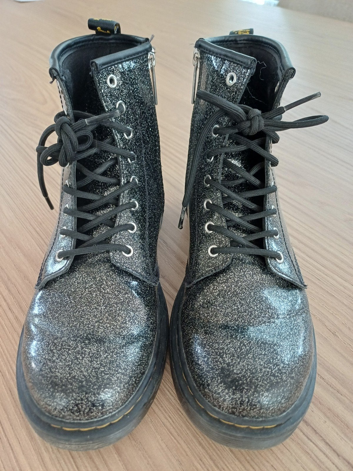 Dr. Martens Glitter boots Maat 36, Kinderen en Baby's, Dr. Martens, Meisje, Ophalen of Verzenden, Laarzen