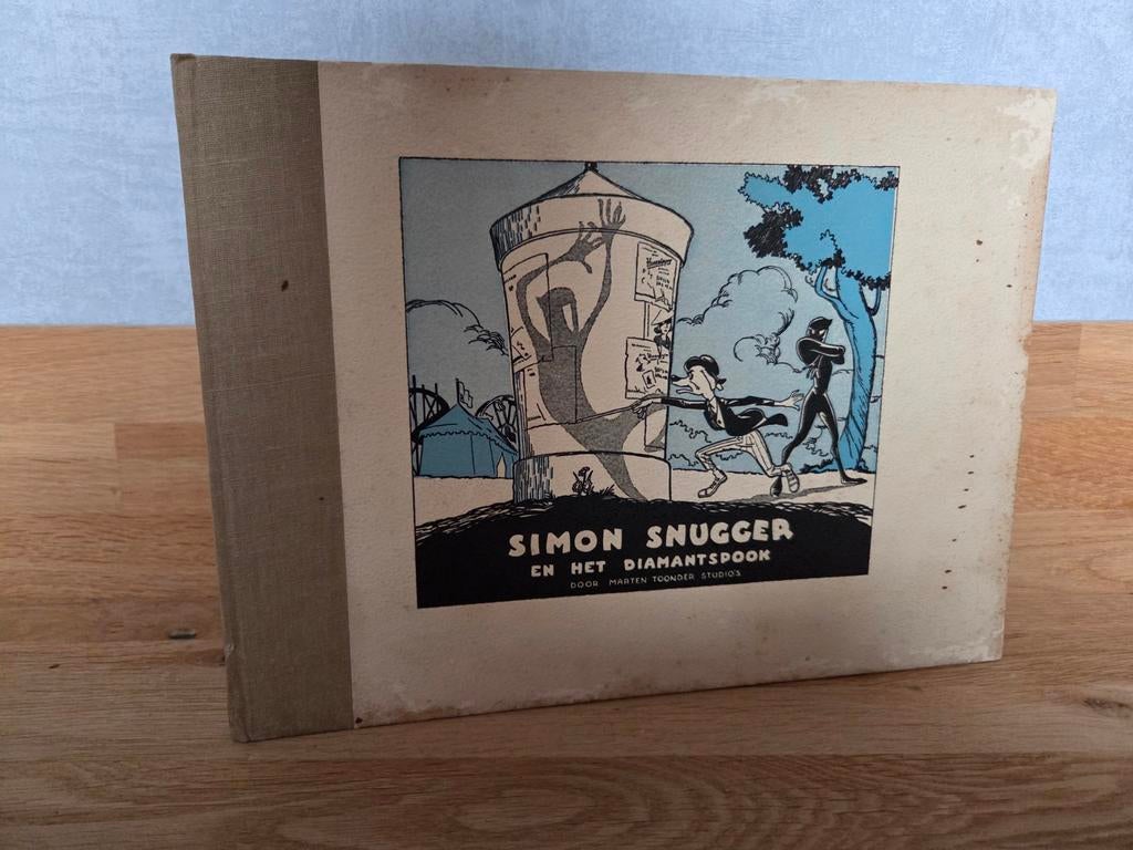 Simon Snugger en het Diamantspook van Marten Toonder, Ophalen of Verzenden, Gelezen, Marten Toonder