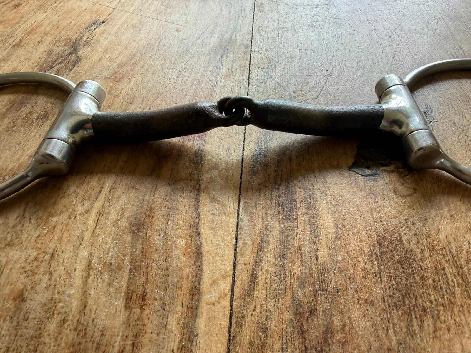 Snaffle/ trens 13.5 sweet iron, Dieren en Toebehoren, Ophalen of Verzenden, Zo goed als nieuw, Western, Bit