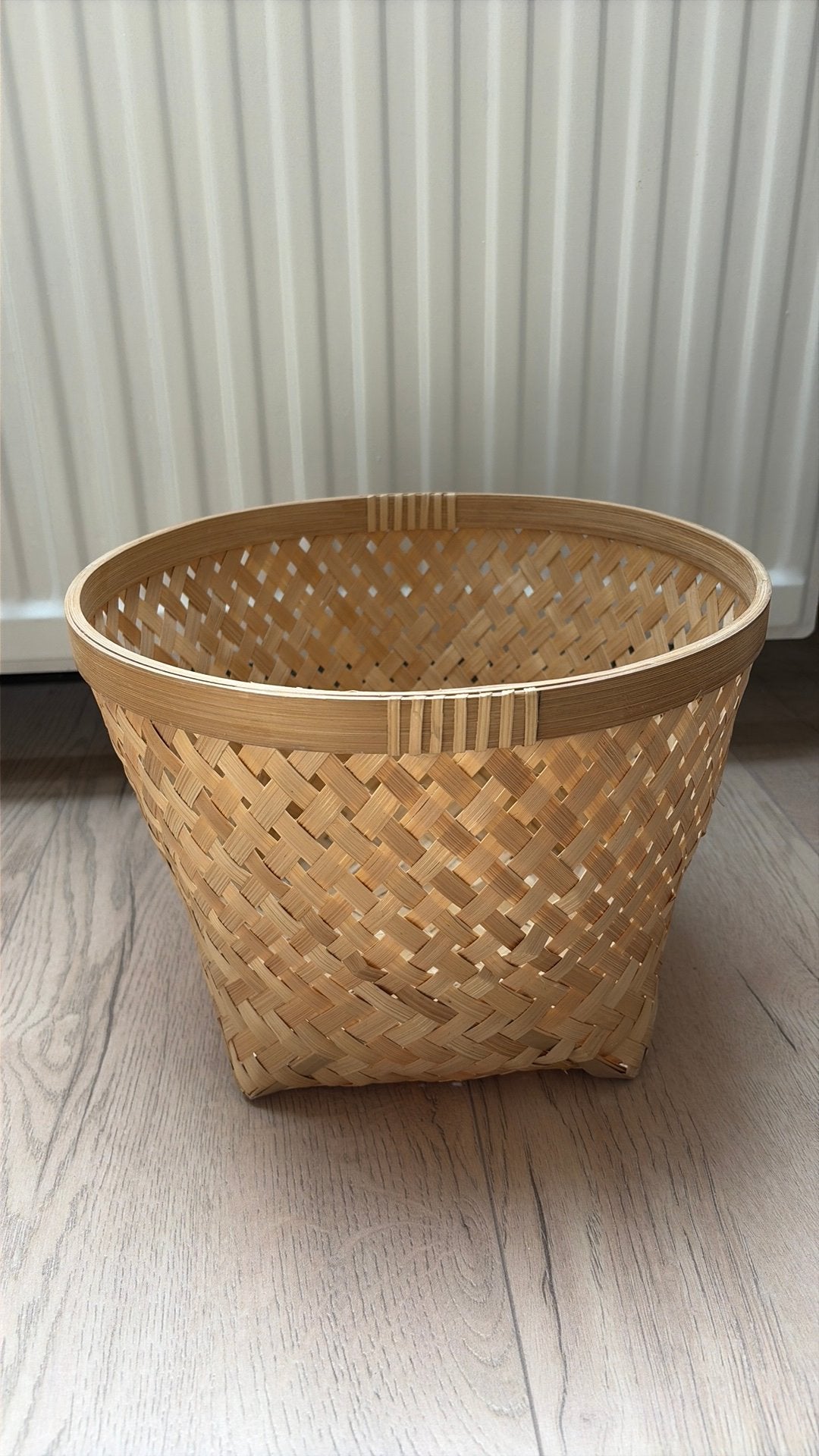 Ikea opbergmandje, Ophalen, Zo goed als nieuw, Rechthoekig, Riet