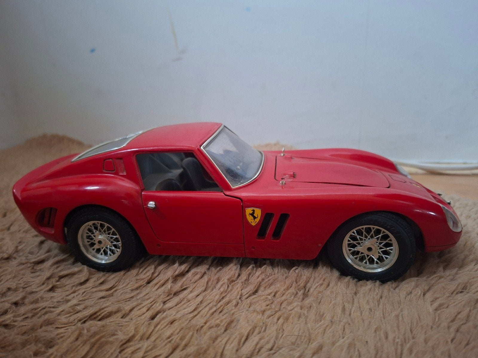 Bburago Lancia Aurelia B24 Spider 1955 (1:18) (zonder doos), Ophalen of Verzenden, Gebruikt, Auto, Overige merken