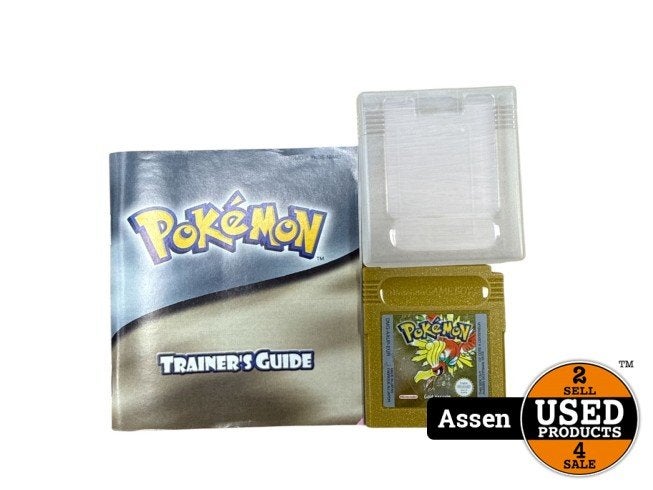 Pokémon Gold Version Game Boy Game EUR Incl. Handleiding, Spelcomputers en Games, Nintendo, Zo goed als nieuw, Support@nintendo.com