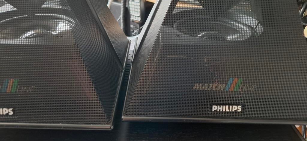 Philips 22AV1993 -O1 MatchLine piramide speakers, Ophalen of Verzenden, Minder dan 60 watt, Front, Rear of Stereo speakers, Philips