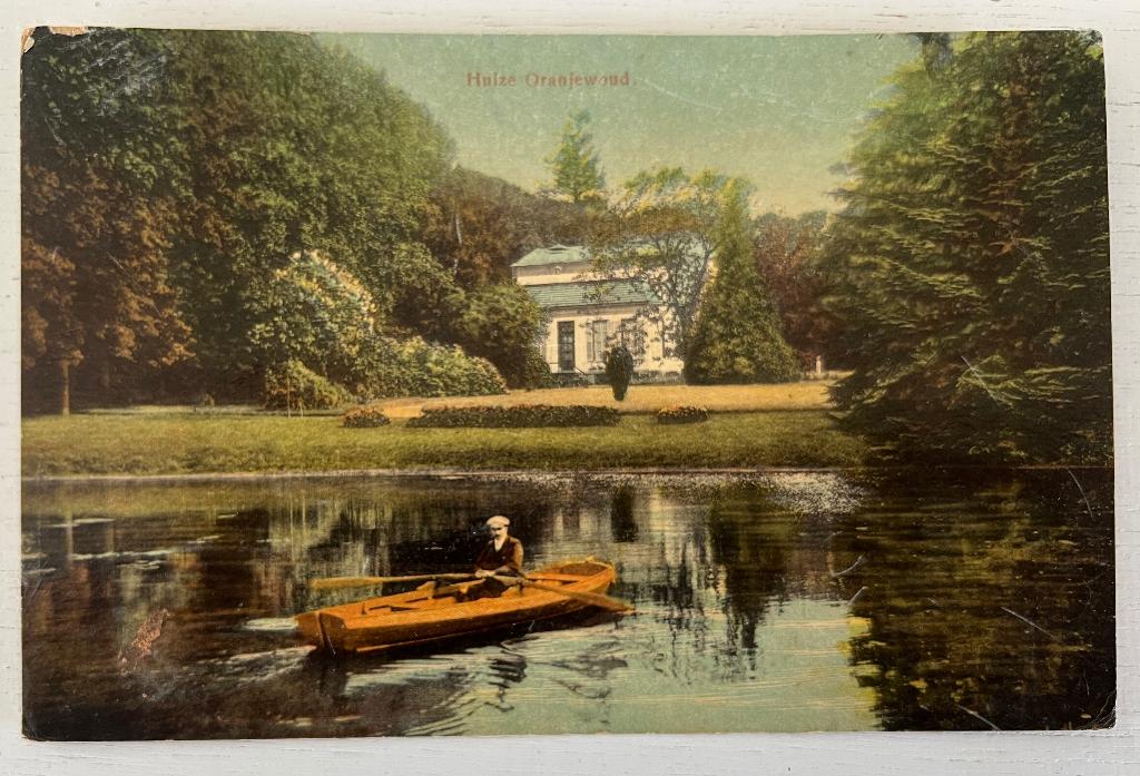 Oude Ansichtkaart - Oranjewoud - Huize Oranjewoud, Ophalen of Verzenden, Voor 1920, Gelopen, Friesland
