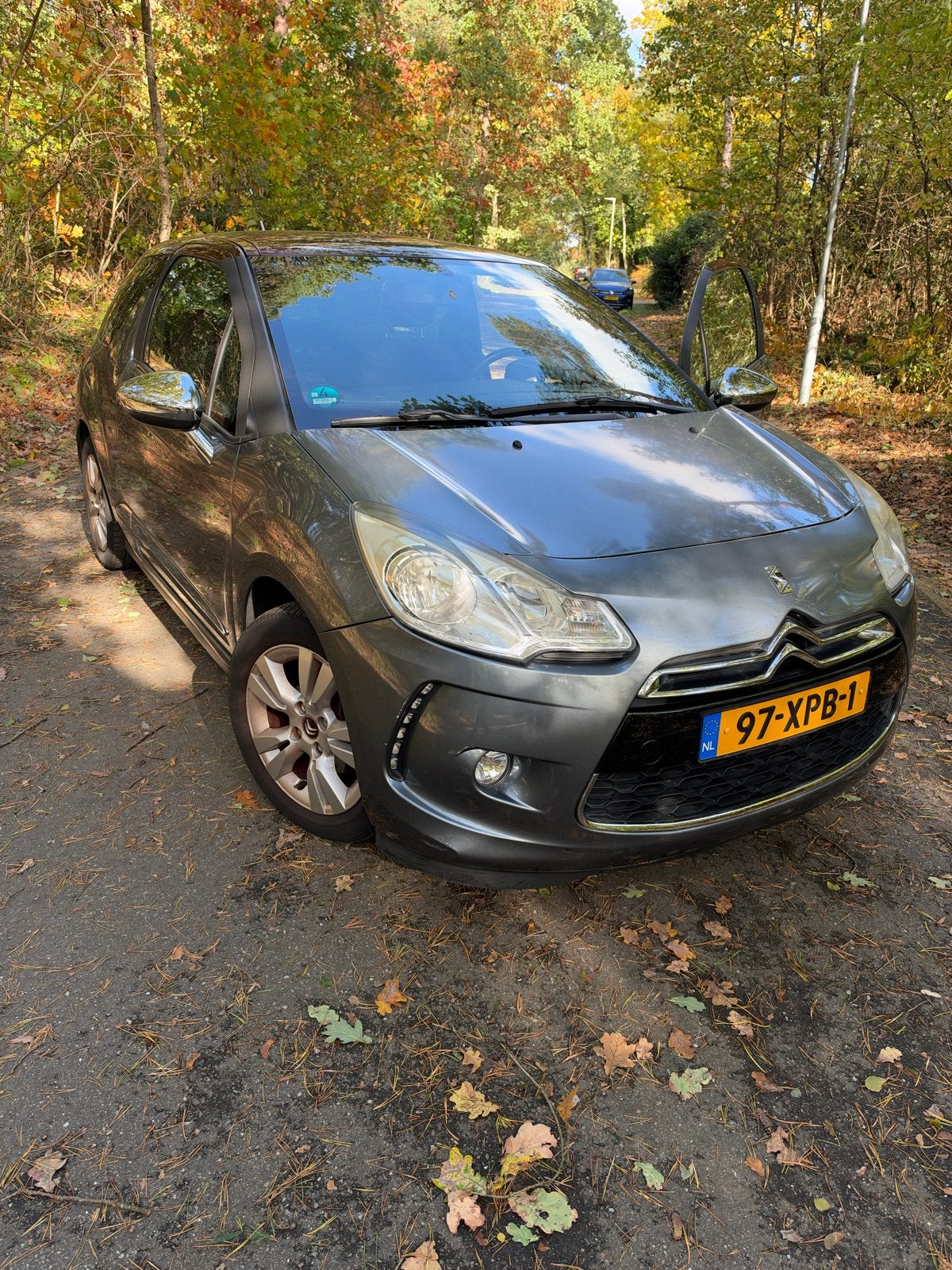Citroën DS3 1.6 VTI 88KW 2011 Grijs, Auto's, Voorwielaandrijving, 40 €/maand, 4 cilinders, Handgeschakeld