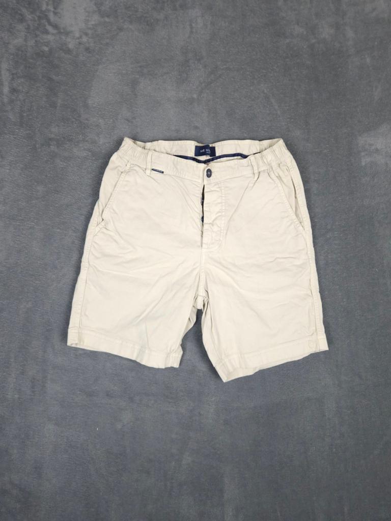 Mr Marvis Korte Broek The Gazettes S Beige Creme Shorts, Kleding | Heren, Broeken en Pantalons, Zo goed als nieuw, Maat 46 (S) of kleiner