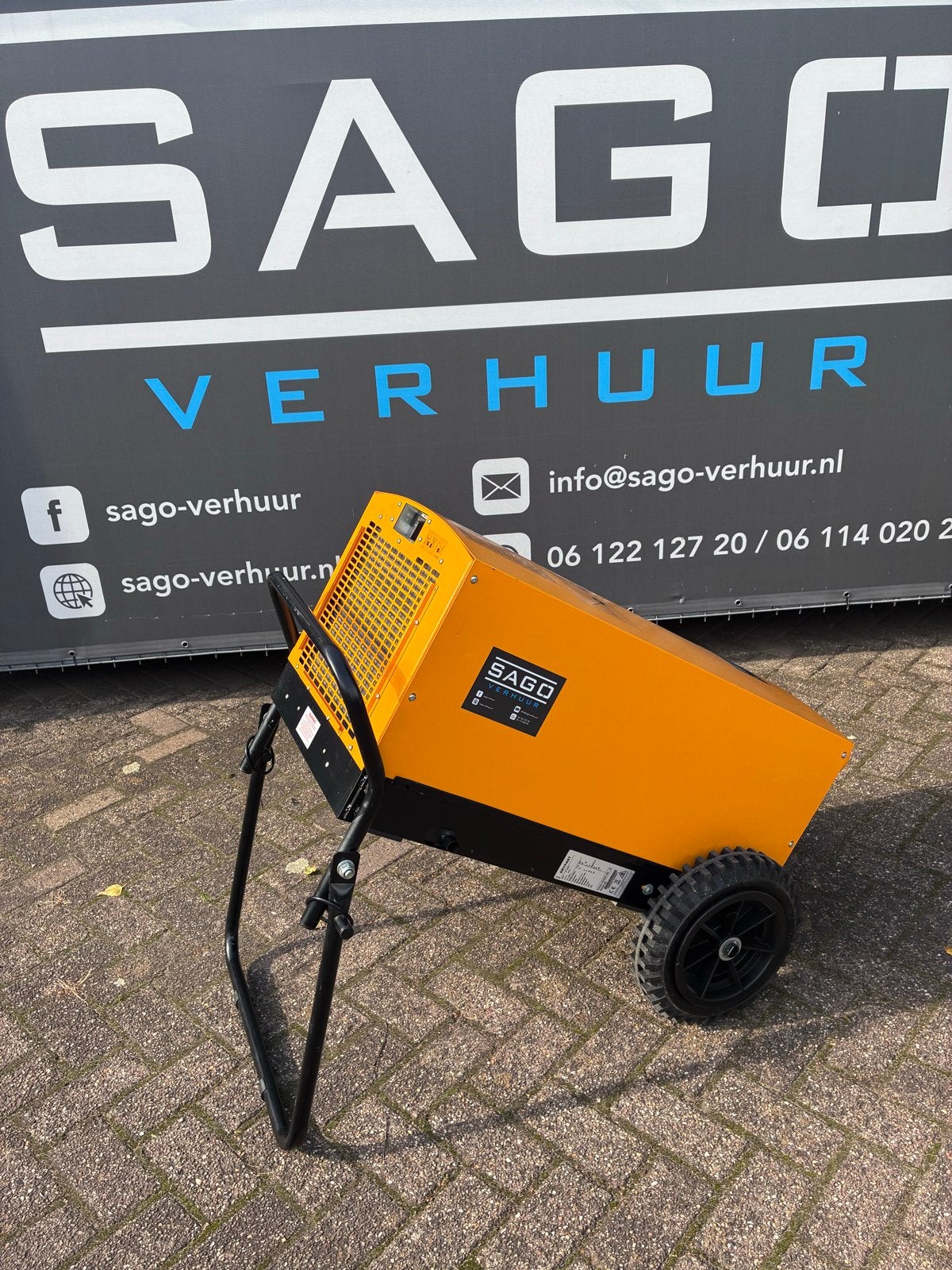 Te huur Dryfast DF800F bouwdroger / lucht ontvochtiger huren, Ophalen, Nieuw, Ventilator en Afzuiger