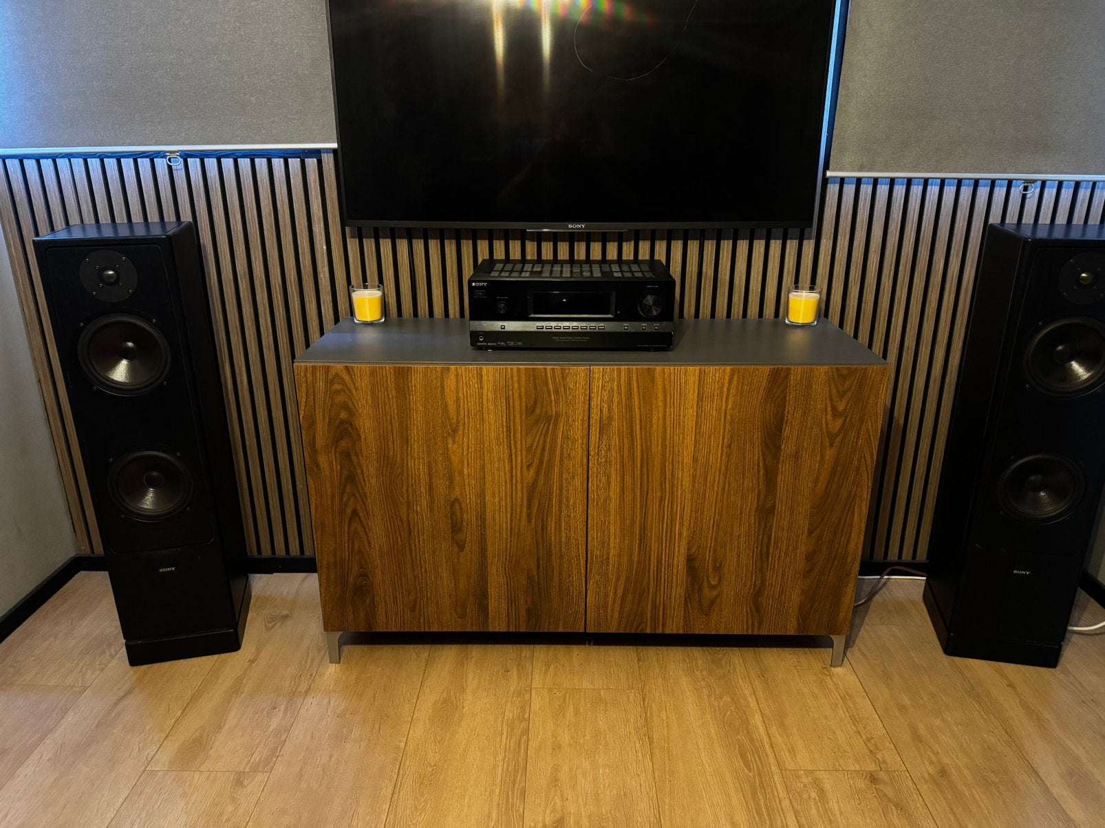 Sony SS-F5 es serie speakers, Vloerstaande luidspreker, Zo goed als nieuw, Sony, Geschikt voor surround/home cinema