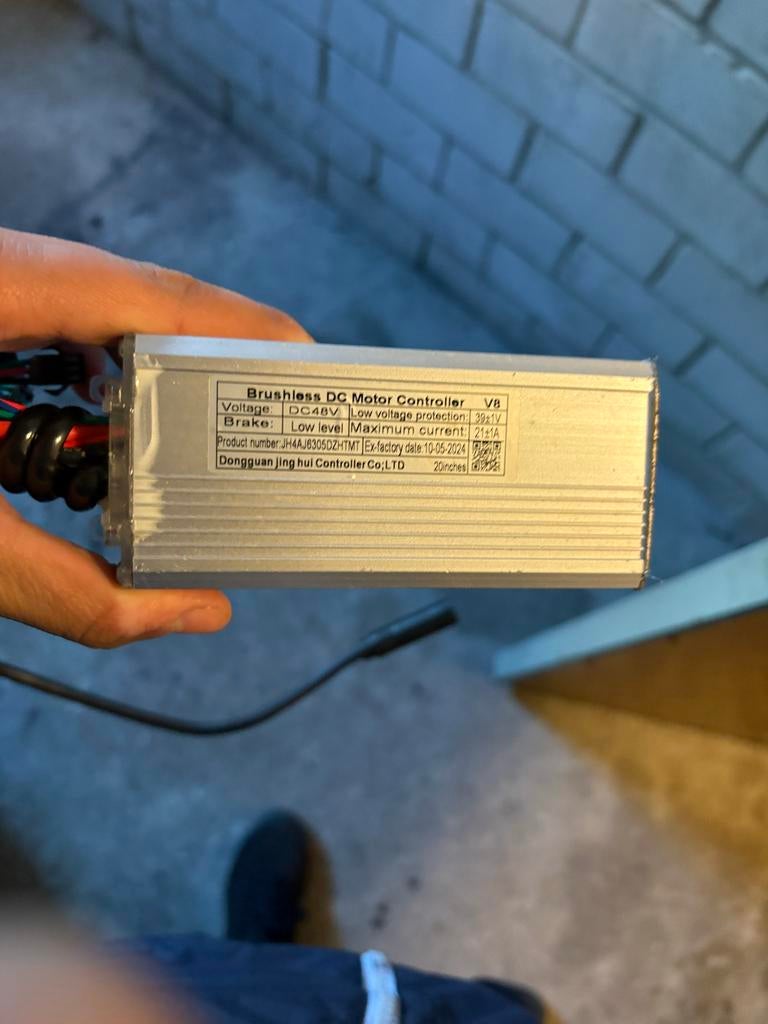 Brushless DC Motor Controller 48V E-bike, Fietsen en Brommers, Fietsonderdelen, Nieuw, Motor, Aluminium, Ophalen