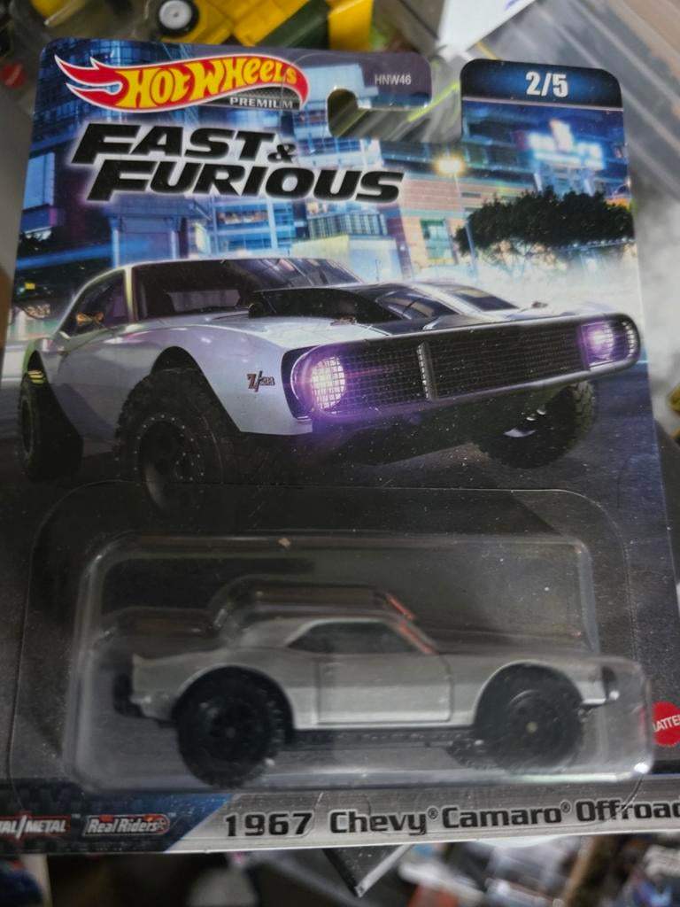 Hot Wheels Fast & Furious '67 Chevy Camaro Offroad, Ophalen of Verzenden, Matel, Onbekend, Onbekend