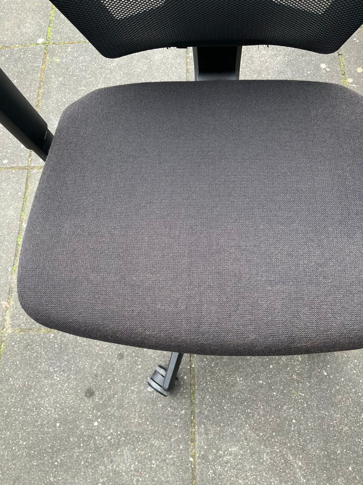 Comfortabele Bureaustoel - Zwart/Grijs, Ophalen, Gebruikt, Zwart, Bureaustoel