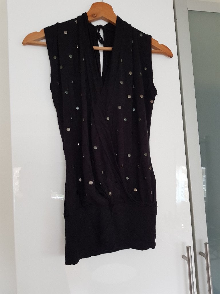 topje, Kleding | Dames, Ophalen, Zwart, Zo goed als nieuw, Zonder mouw