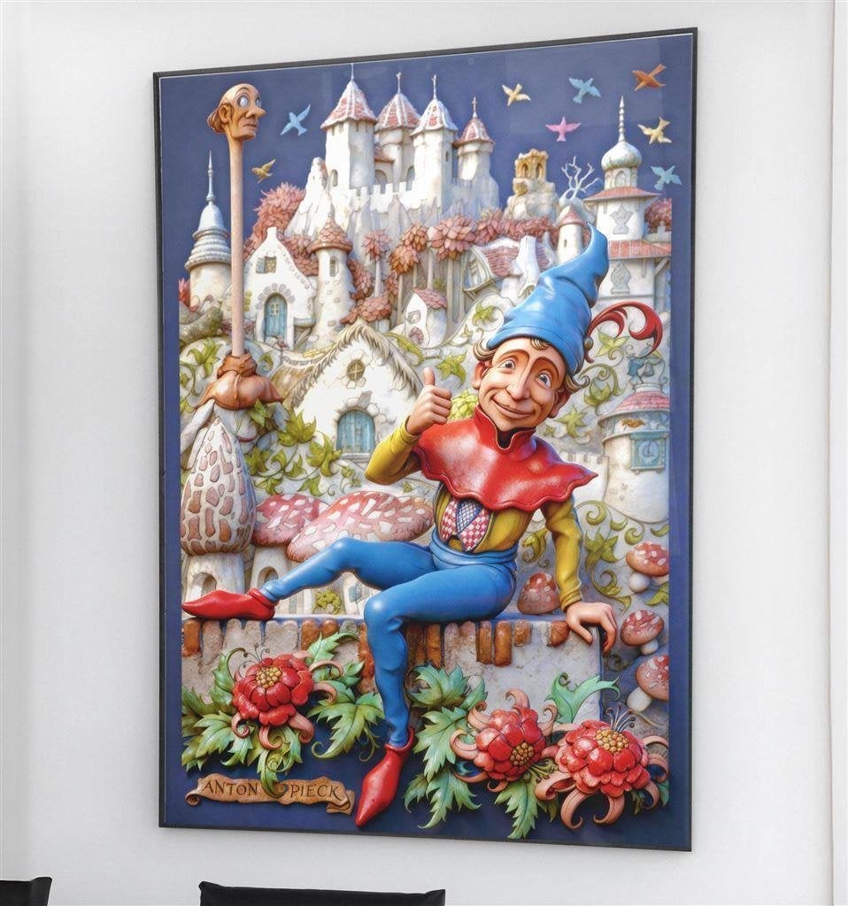 Uniek door de Efteling en Anton Pieck geinspireerde poster, Verzamelen, Efteling, Verzenden, Nieuw, Beeldje of Poppetje