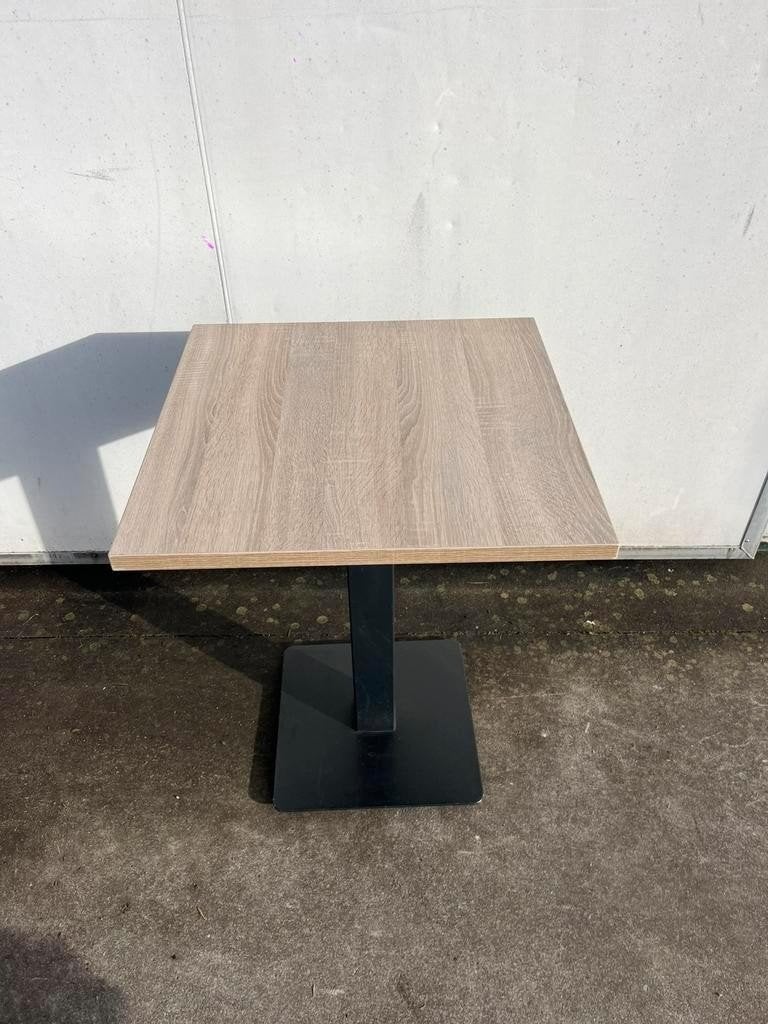 16 stuks Luxe horeca bistro restaurant tafels 60x60 cm, Ophalen