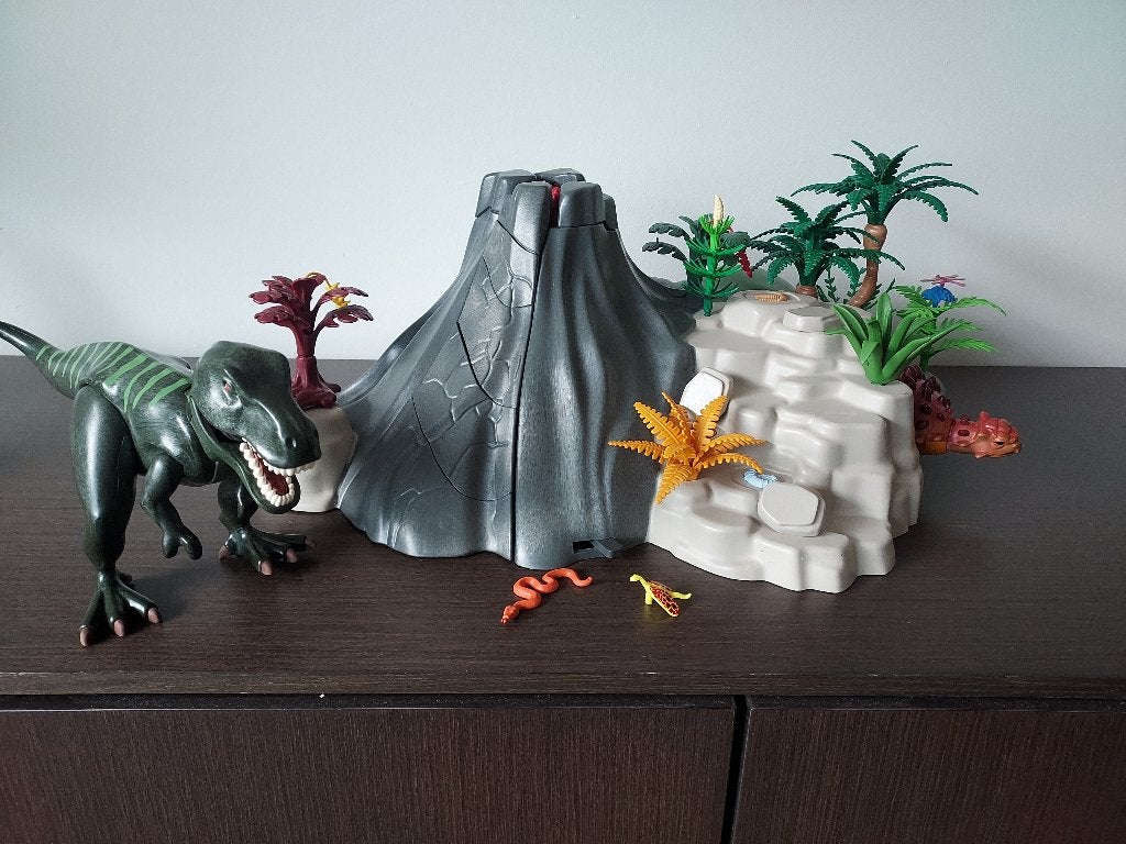 Playmobil Dino's 5230 incl. doos + 3 sets + 10 losse dino's, Complete set, Overige typen, Ophalen of Verzenden, Zo goed als nieuw