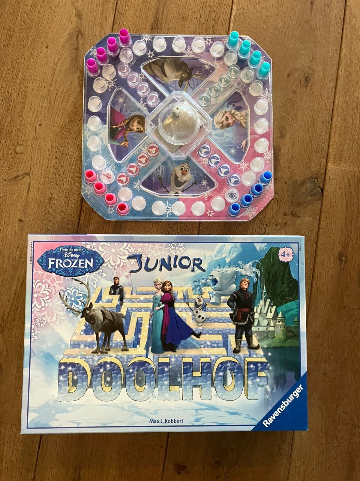 Frozen spelletjes, Drie of vier spelers, Ophalen of Verzenden, Gebruikt, Reisspel