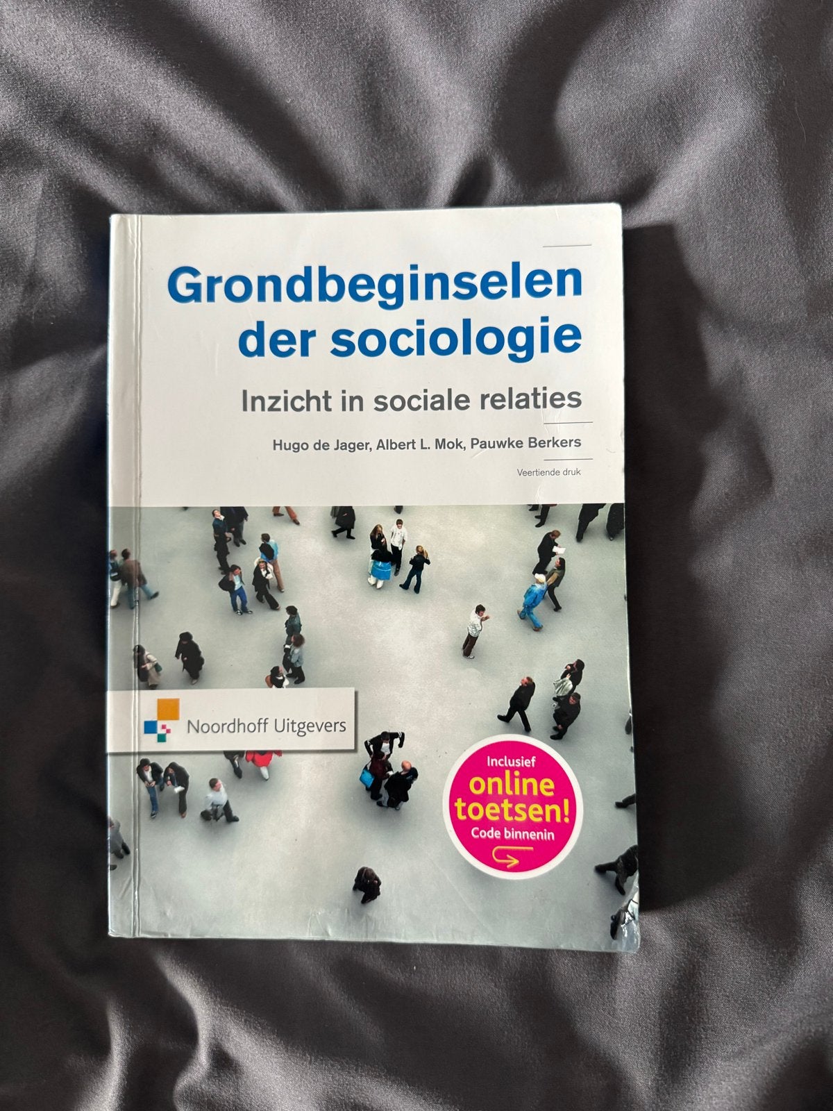 Grondbeginselen der sociologie - Hugo de Jager, Verzenden, Gamma, Zo goed als nieuw, HBO
