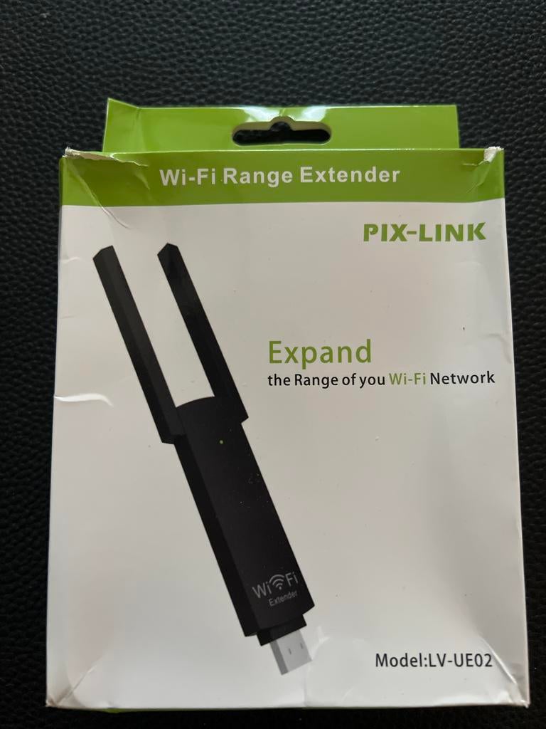 PIX-LINK Wi-Fi Range Extender - Model: LV-UE02, Ophalen of Verzenden, Nieuw