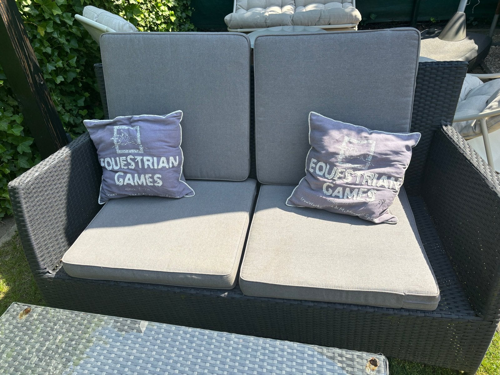 Mooie  Tuinset met Tafel en Stoelen, Tuin en Terras, Tuinsets en Loungesets, Ophalen, 4 zitplaatsen, Gebruikt, Eettafel