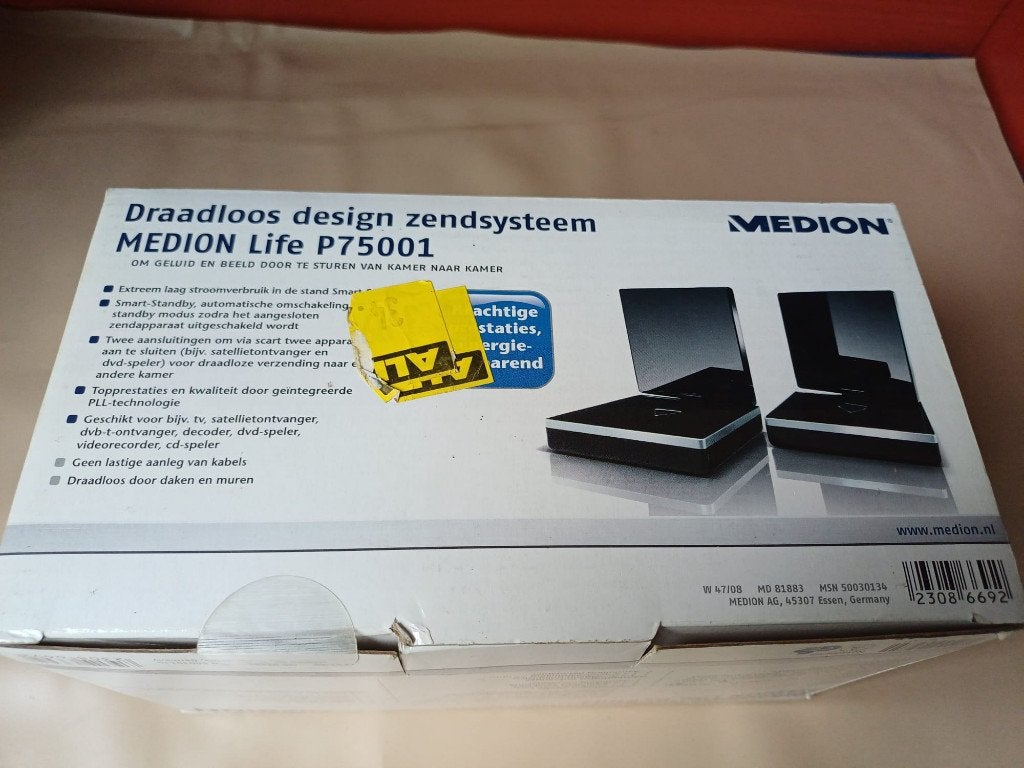 Medion Life MD 81883 Draadloos beeld en geluid, Ophalen of Verzenden, Nieuw