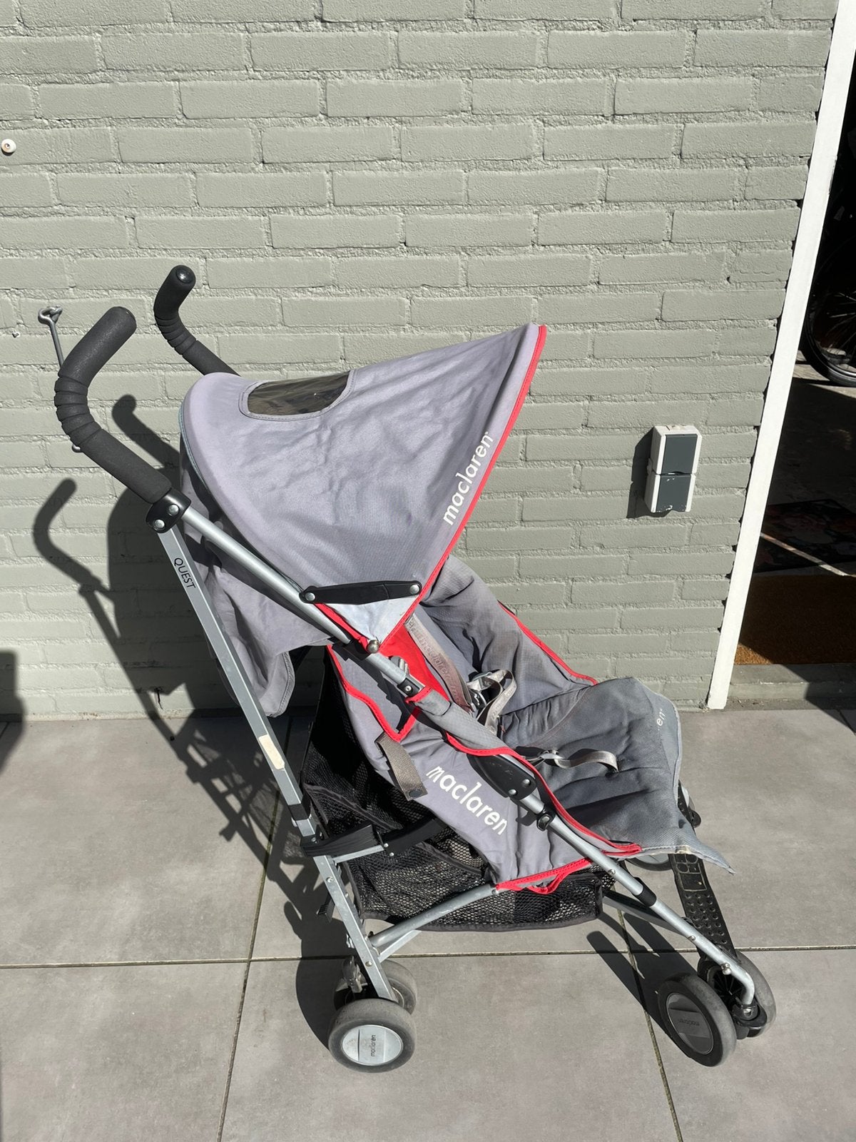 Maclaren buggy, Ophalen, Gebruikt, Maclaren, Verstelbare rugleuning
