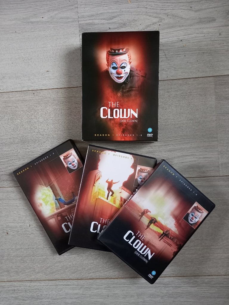DVD Box Serie The Clown Seizoen 1 - Der Clown Krimi, Duits, Vanaf 12 jaar, Ophalen of Verzenden, Zo goed als nieuw