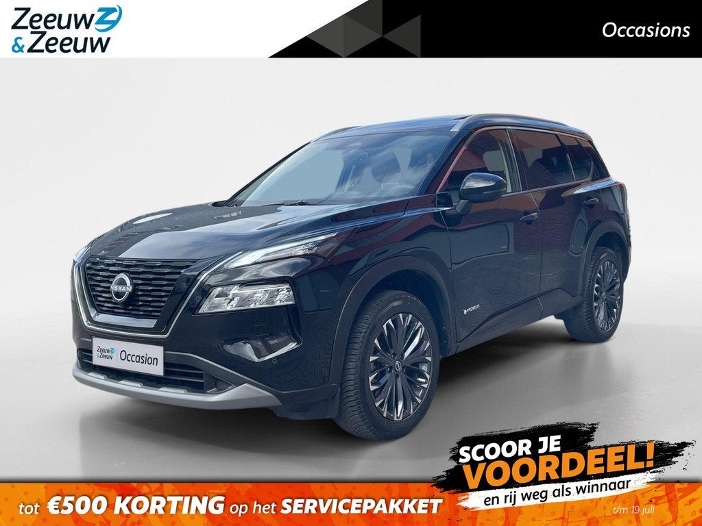 Nissan X-Trail Tekna |Lederen bekleding| Stuur/stoel en voor, Auto's, Nissan, 12 maanden, Gebruikt, Zwart, Bedrijf