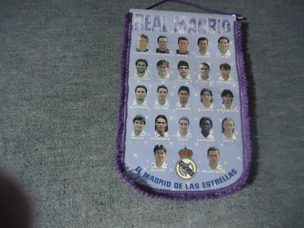 VAAN REAL MADRID  50 x 30 cm, Maat XS of kleiner, Verzenden, Shirt