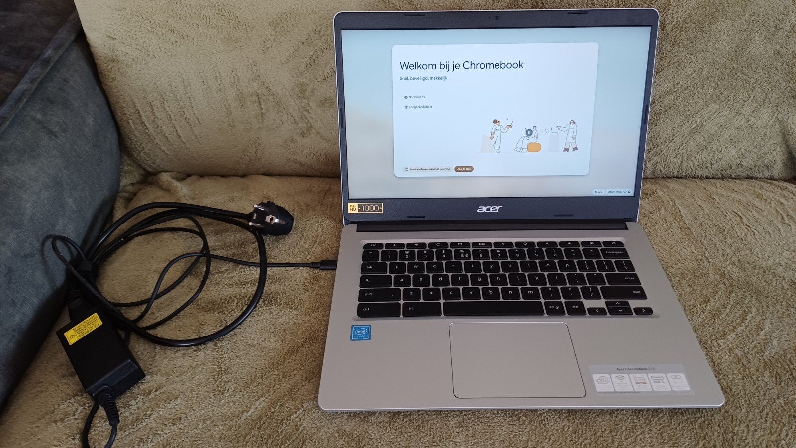 ACER Chromebook 314, z.g.a.n., 14 inch, 4 GB of minder, 64 GB, Ophalen of Verzenden