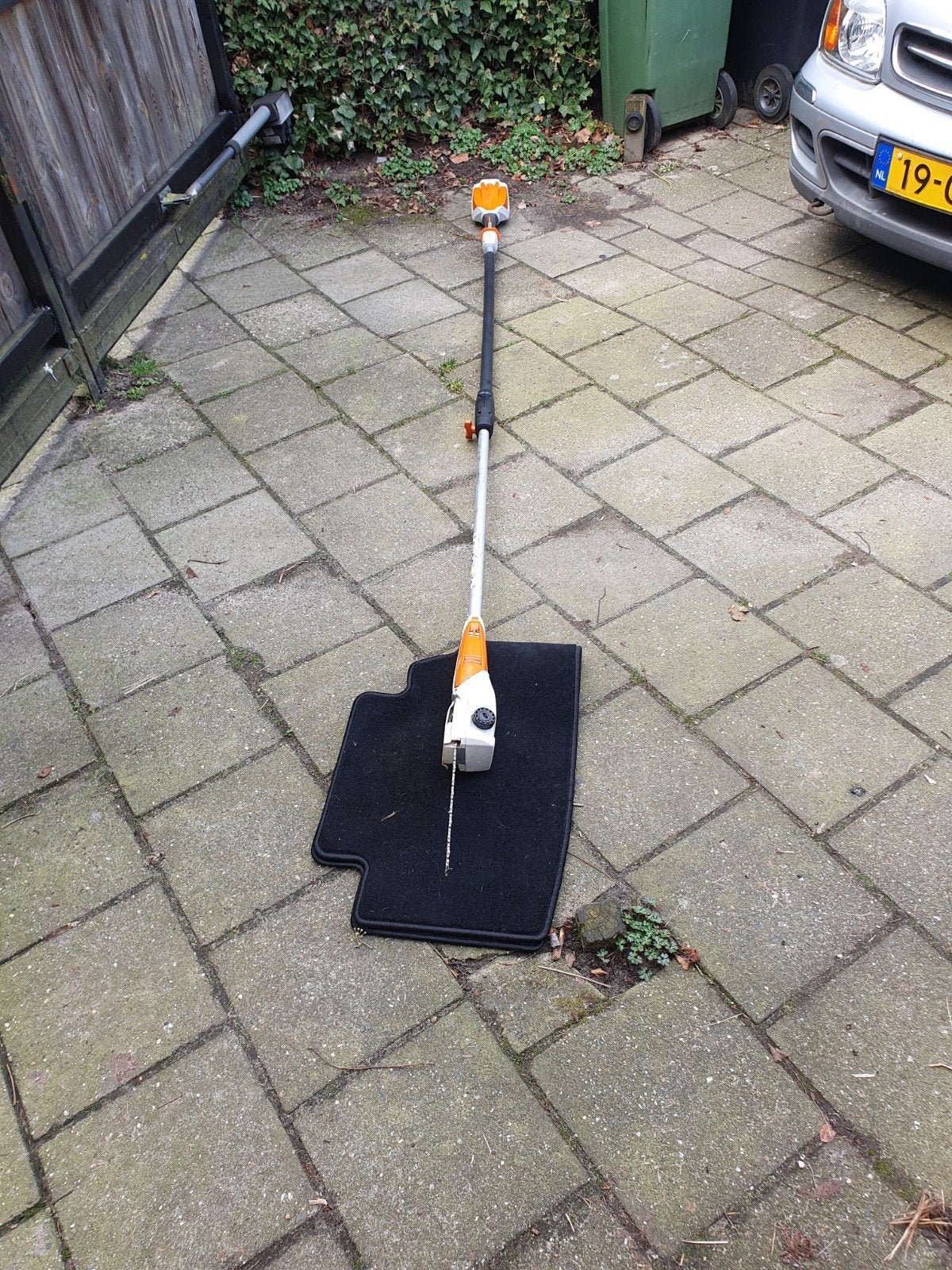 Stihl HTA 50 Accu Stokkettingzaag, Tuin en Terras, Ophalen, Zo goed als nieuw, Overige soorten, Stihl