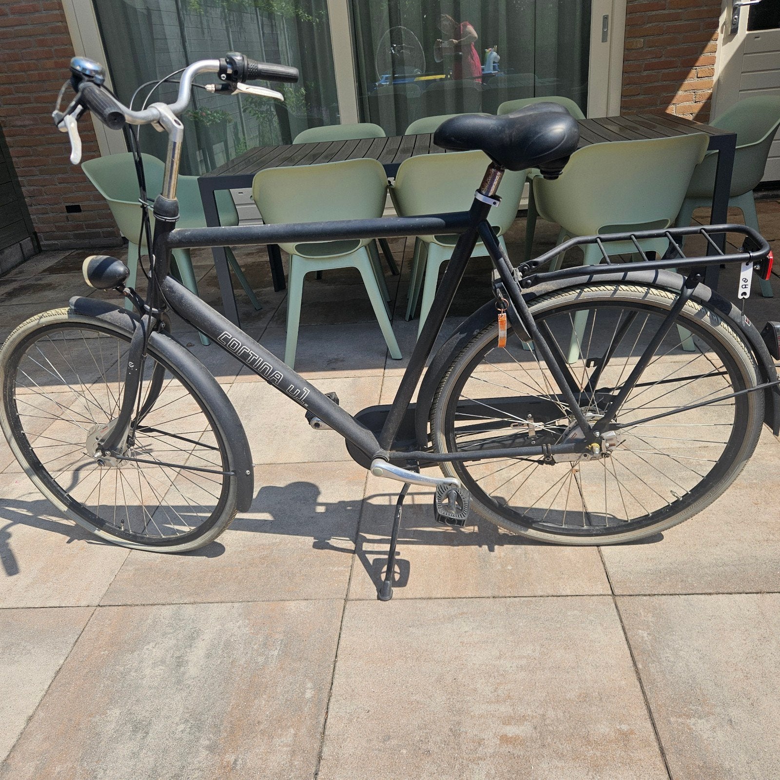 Cortina herenfiets, Ophalen