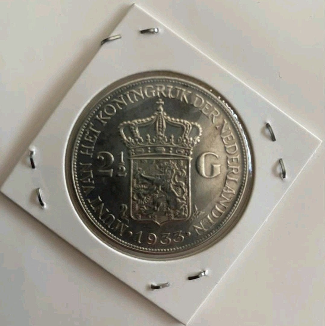 Zilveren rijksdaalder 1933, Ophalen of Verzenden, Zilver