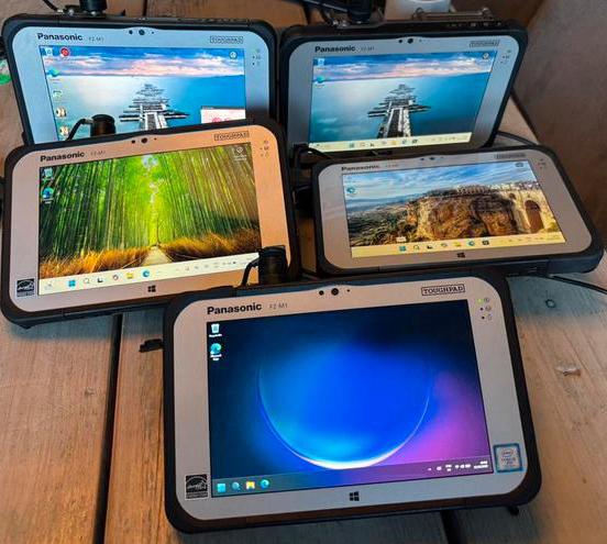 Panasonic Toughpad FZ-M1 i5 7th gen 8GB RAM 256GB SSD 4G GPS, Computers en Software, Gebruikt, Toughpad Fz-m1, Gps, Ophalen of Verzenden