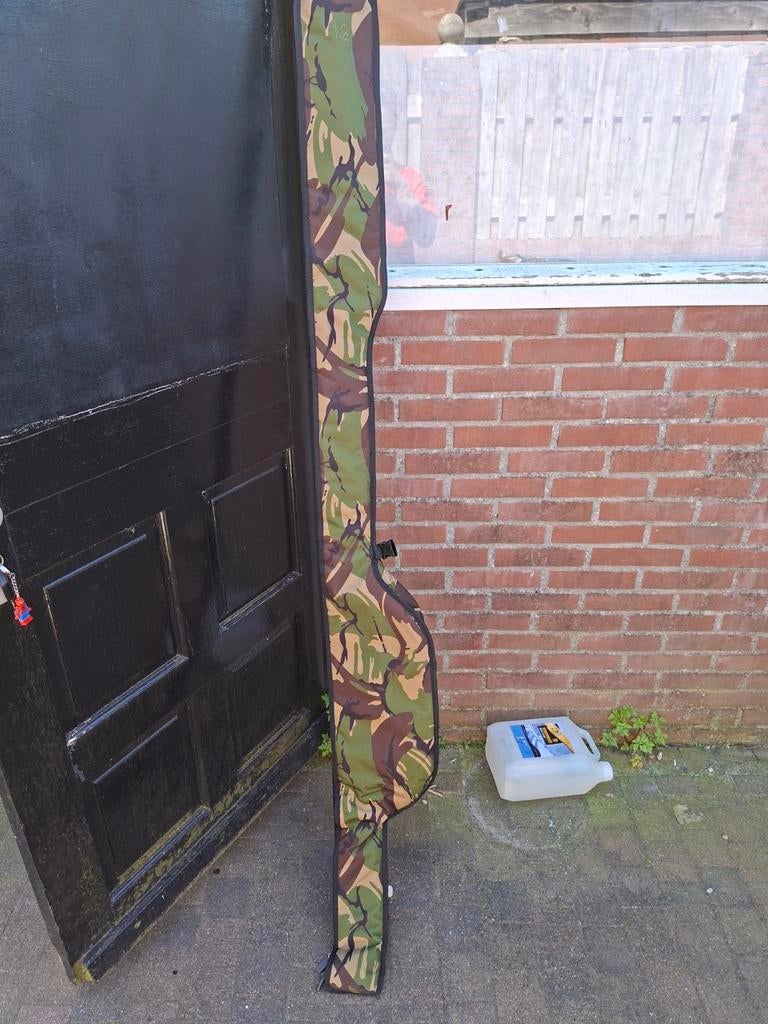 2 keer   camouflage foudraal voor hengel van 12ft, Ophalen, Nieuw