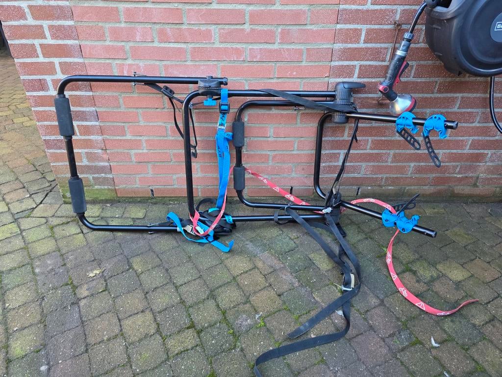 B-Twin Fietsendrager - 3 Fietsen - Achterklep, Ophalen, 3 fietsen of meer, Gebruikt, Achterklepdrager
