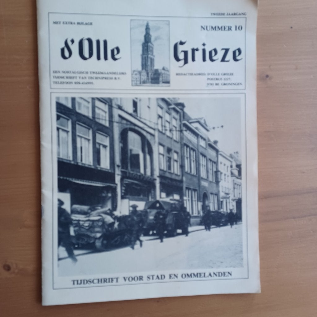 d' Olle Grieze - de bevrijding van Groningen, Diverse auteurs, Ophalen of Verzenden, 20e eeuw of later, Gelezen