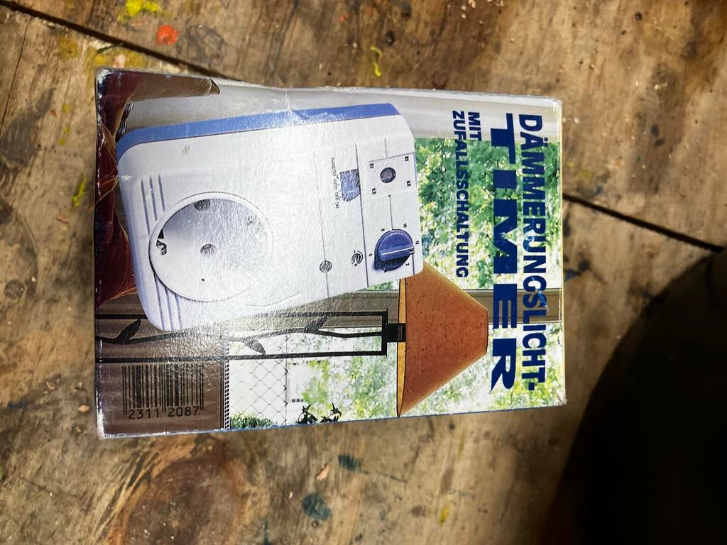 Licht donker Timer met Licht-Donker Schakelaar, Kunststof, Minder dan 50 watt, Overige typen, Nieuw