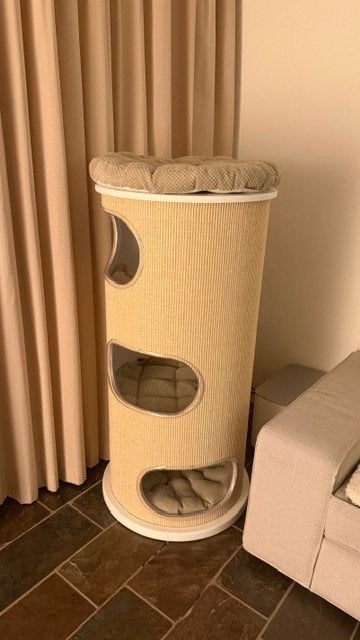 Rufi Drapaki 3 laags krabton - 120cm hoog / dia 50cm, Dieren en Toebehoren, Ophalen, Nieuw, Krabton