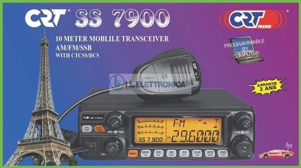 CRT 7900 turbo, Ophalen of Verzenden, Gebruikt, Zender