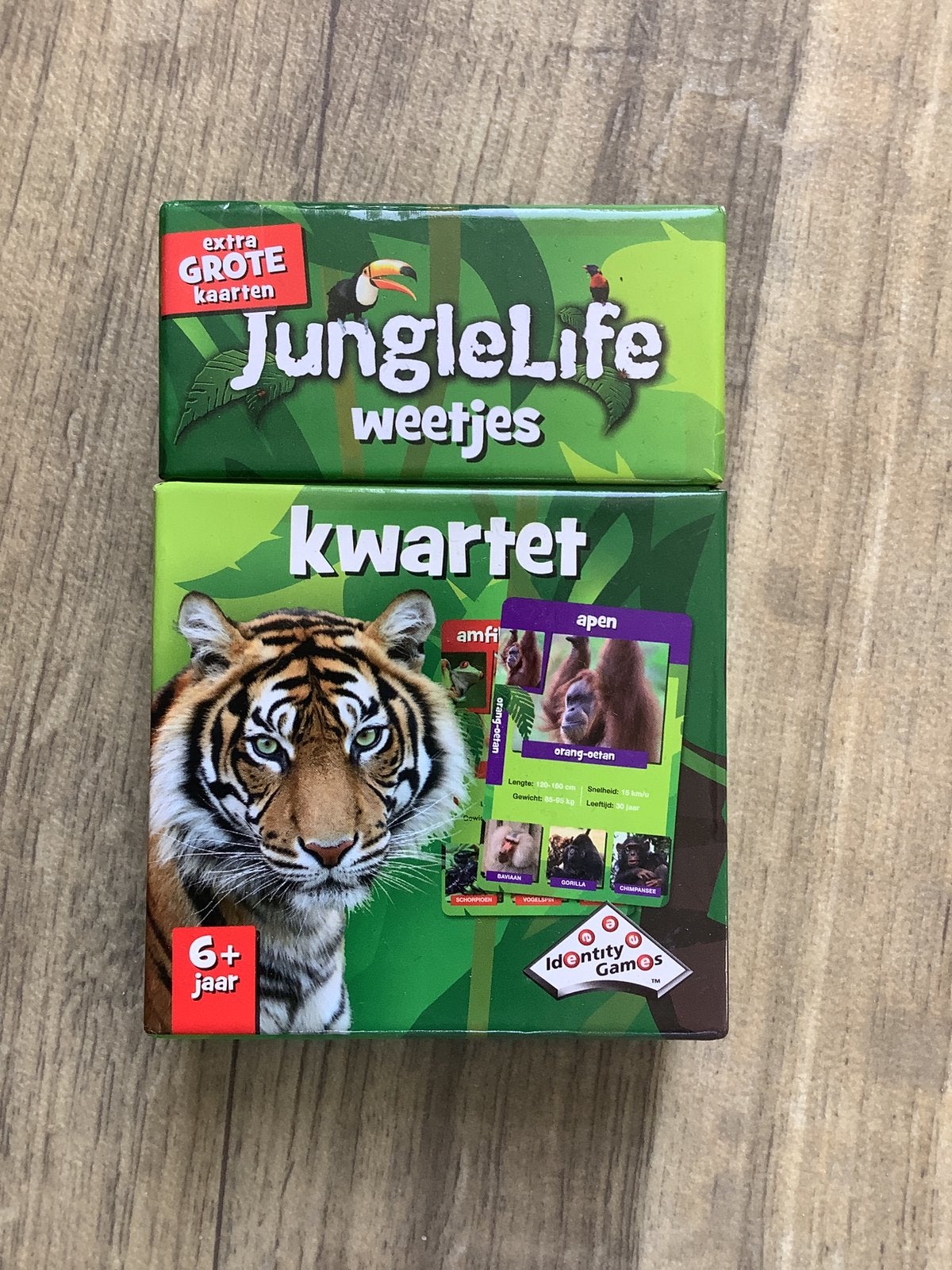 JungleLife weetjes kwartet, Ophalen of Verzenden, Gebruikt, Kwartet(ten)
