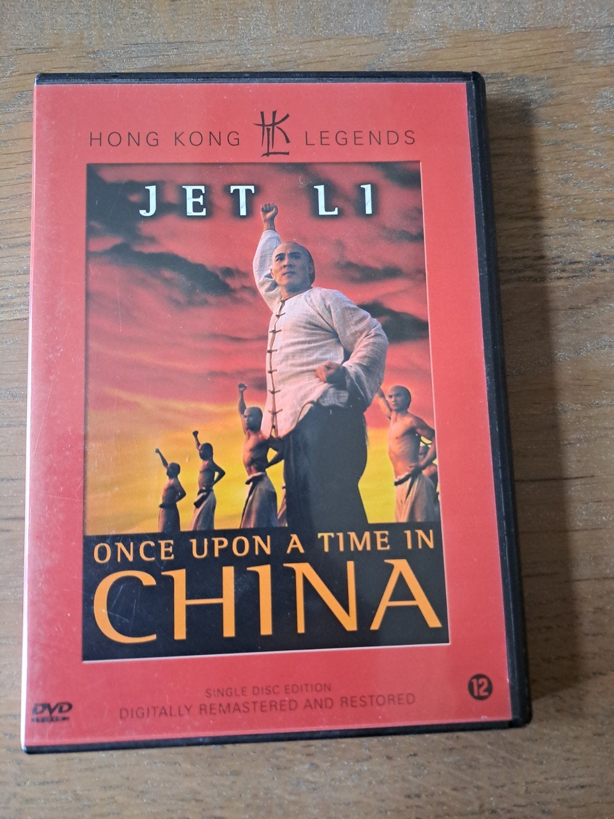 dvd , Once Upon a Time in China - Jet Li, Inclusief doosje, Nederlands, Ophalen of Verzenden, Zo goed als nieuw