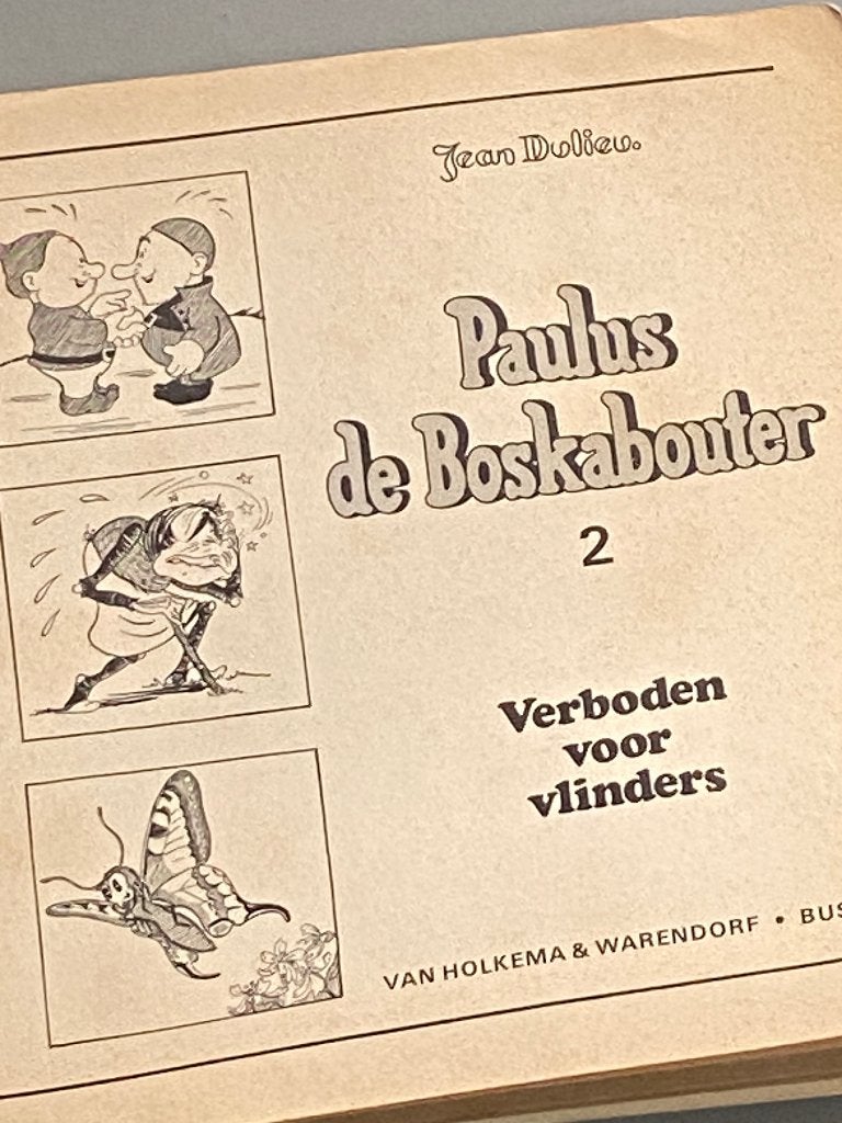 Paulus stripalbum 2 / verboden voor vlinders, Eén stripboek, Ophalen of Verzenden, Zo goed als nieuw