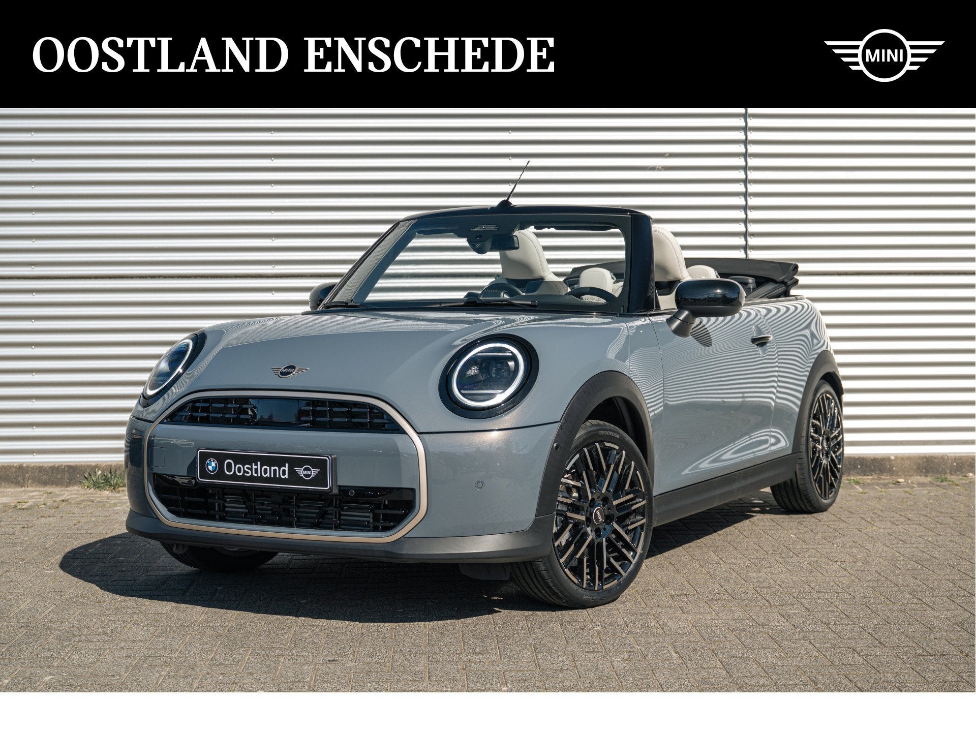 MINI Cabrio Cooper C Automaat / Favoured / Pakket S / 18" Ni, Auto's, Mini, Beige, Cabriolet, 4 stoelen, Leder