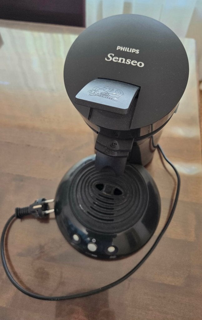 Philips Senseo Koffiezetapparaat Zwart, Witgoed en Apparatuur, 2 tot 4 kopjes, Ophalen, Gebruikt, Koffiemachine