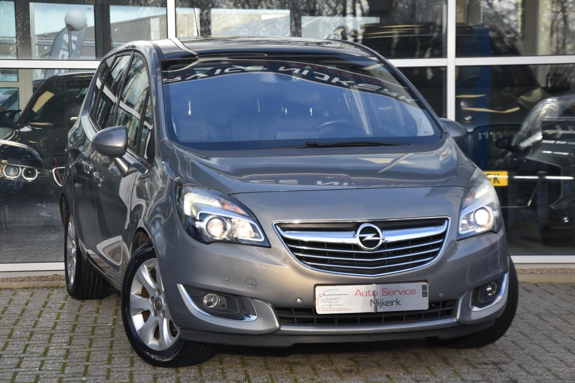 Opel Meriva 1.4 Turbo Blitz 1e Eigenaar Leder Pano Navi Crui, Voorwielaandrijving, Stof, Gebruikt, 4 cilinders